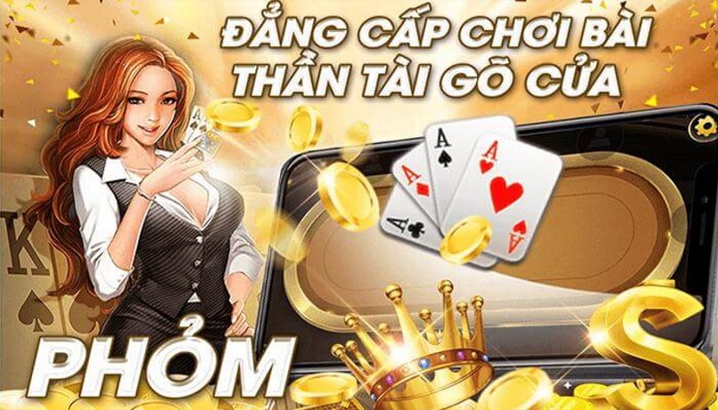 Đa dạng cấp độ trong game bài Phỏm online